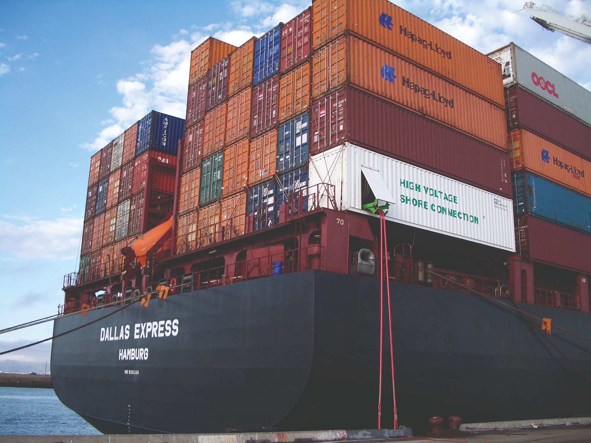 Container shipping operations
